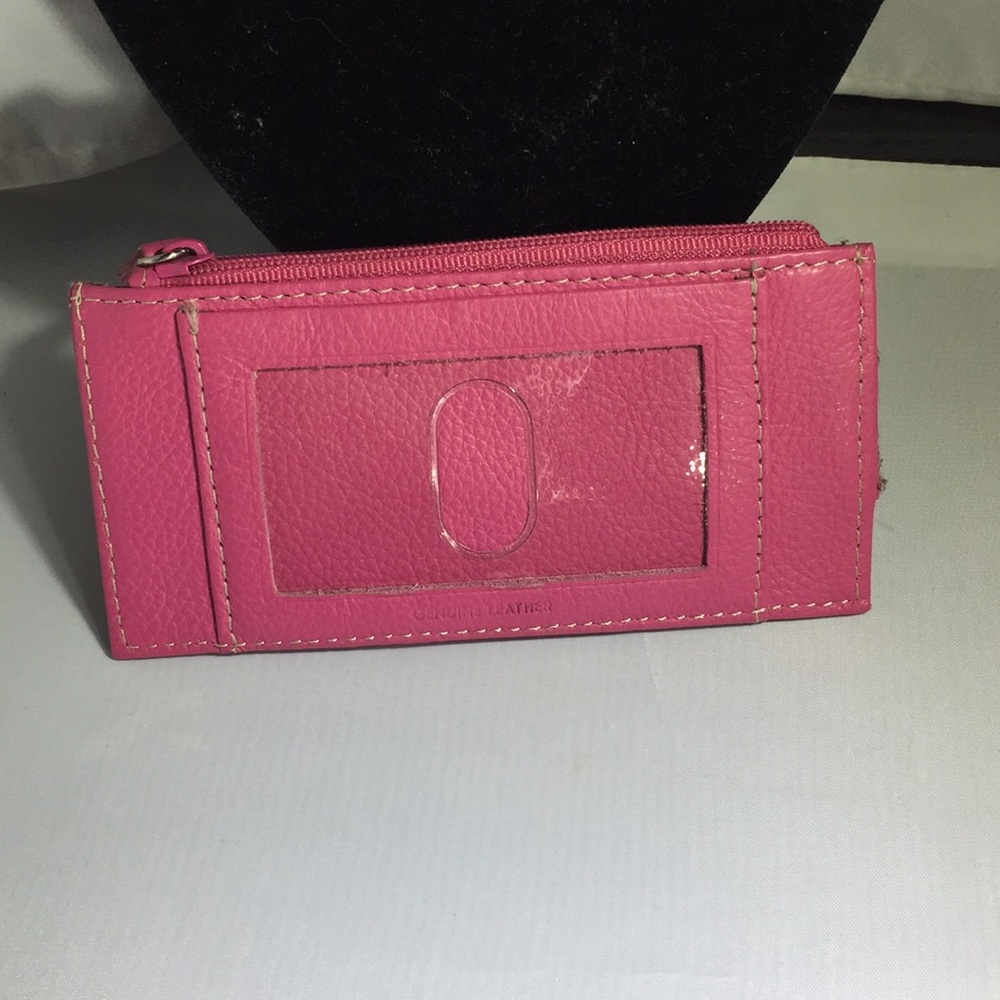 Leather mini wallet! Perfect for cards and cash